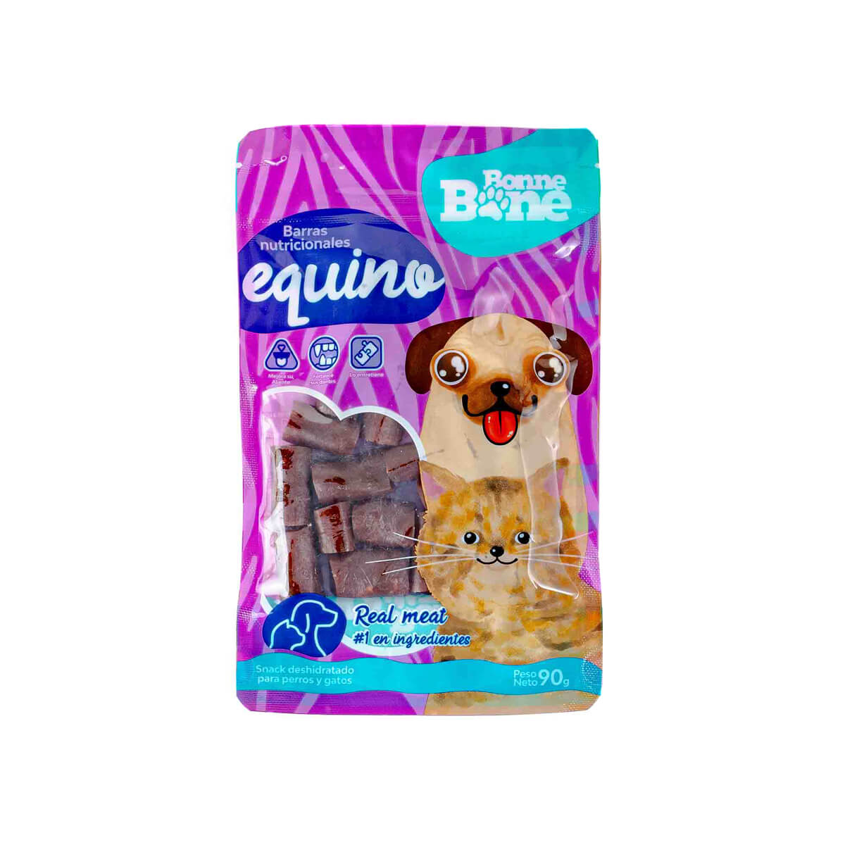 Barras nutricionales de equino